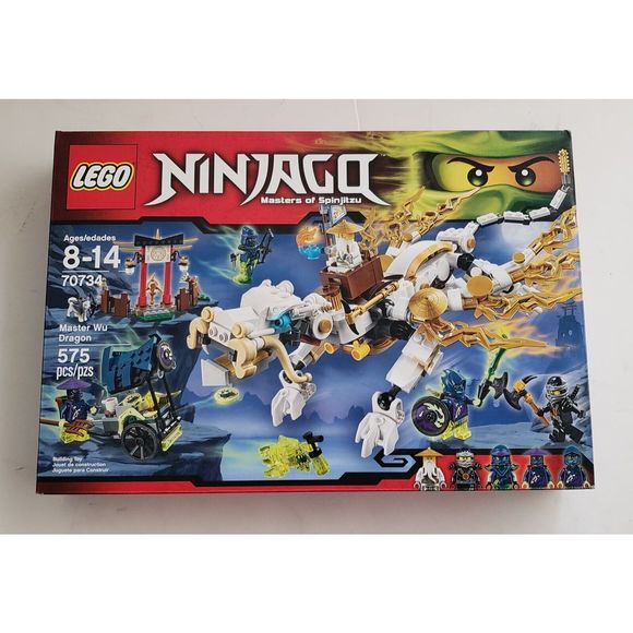 LEGO Ninjago 70734 Master Wu Dragon Set Cole Soul Archer Retired New Sealed - Picture 1 of 3